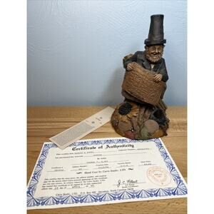 Rare VTG 1994 Thomas Tom Clark Gnome Cairn Studio Kansas Statue Figurine #12/COA